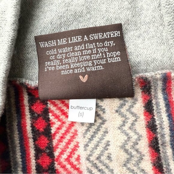 Honeybea Recycled Material Patchwork Original Deign Mini Skirt - Picture 9 of 9